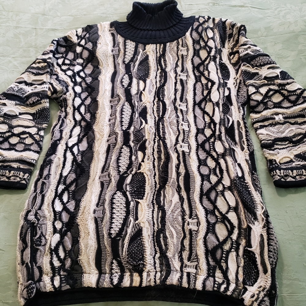 Coogi long turtleneck sweater